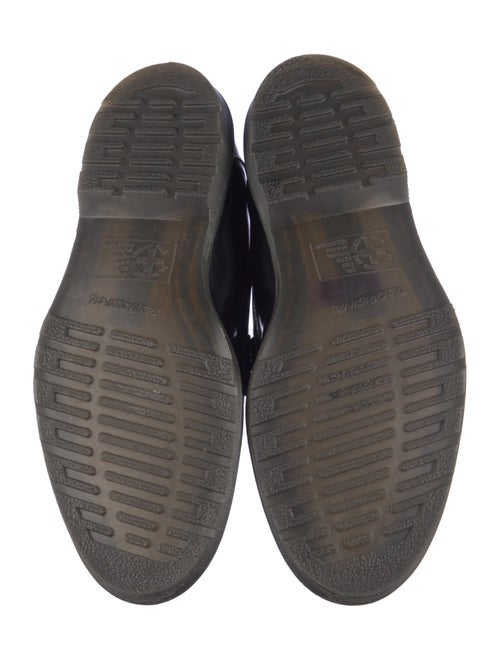 Dr. Martens Leather Tassel Accents Dress Loafers