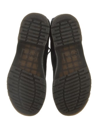 Dr. Martens Leather Glitter Accents Combat Boots