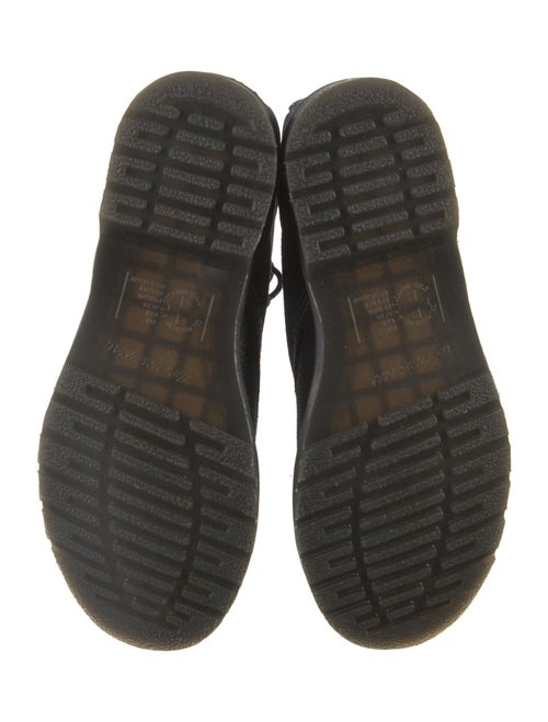 Dr. Martens Leather Glitter Accents Combat Boots