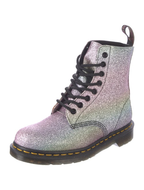 Dr. Martens Glitter Tie-Dye Print Combat Boots