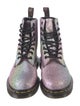 Dr. Martens Glitter Tie-Dye Print Combat Boots