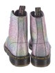 Dr. Martens Glitter Tie-Dye Print Combat Boots