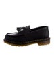 Dr. Martens Leather Tassel Accents Loafers