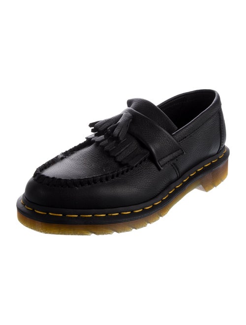 Dr. Martens Leather Tassel Accents Loafers