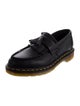 Dr. Martens Leather Tassel Accents Loafers