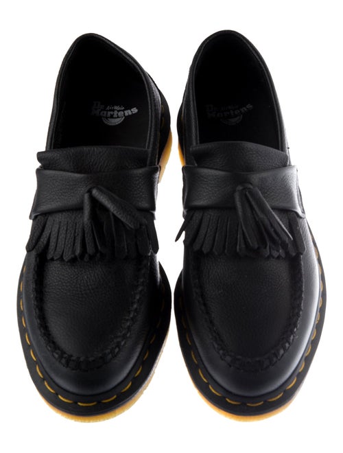Dr. Martens Leather Tassel Accents Loafers