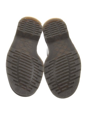 Dr. Martens Leather Animal Print Loafers