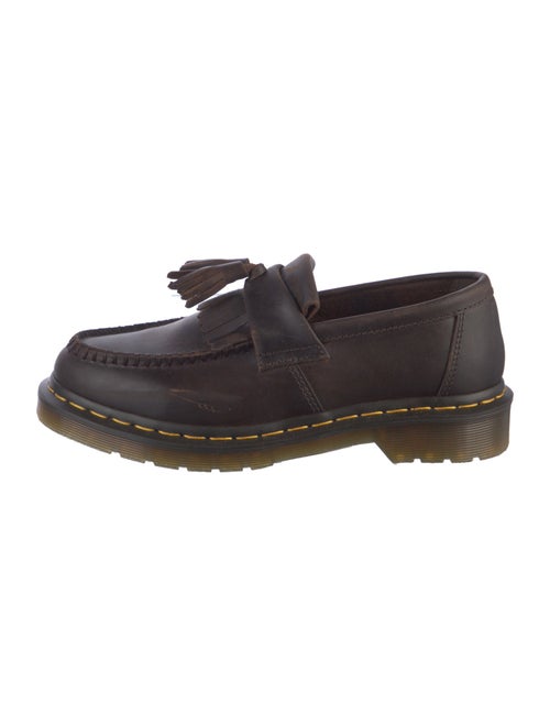 Dr. Martens Leather Tassel Accents Loafers