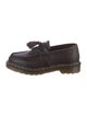 Dr. Martens Leather Tassel Accents Loafers