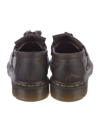Dr. Martens Leather Tassel Accents Loafers