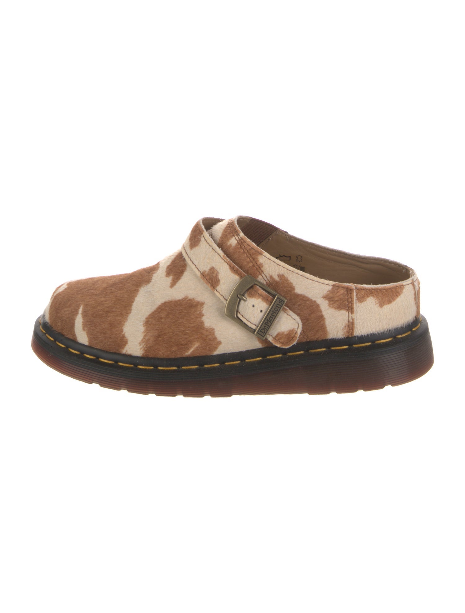 Dr. Martens Ponyhair Animal Print Flats
