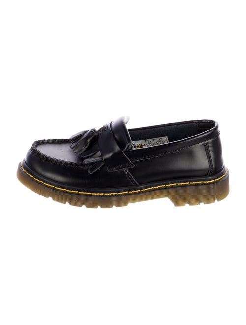 Dr. Martens Patent Leather Fringe Trim Accent Loafers