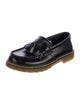 Dr. Martens Patent Leather Fringe Trim Accent Loafers