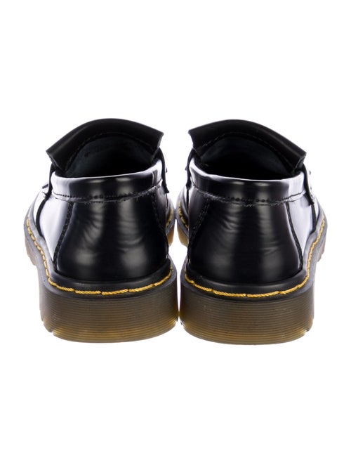 Dr. Martens Patent Leather Fringe Trim Accent Loafers