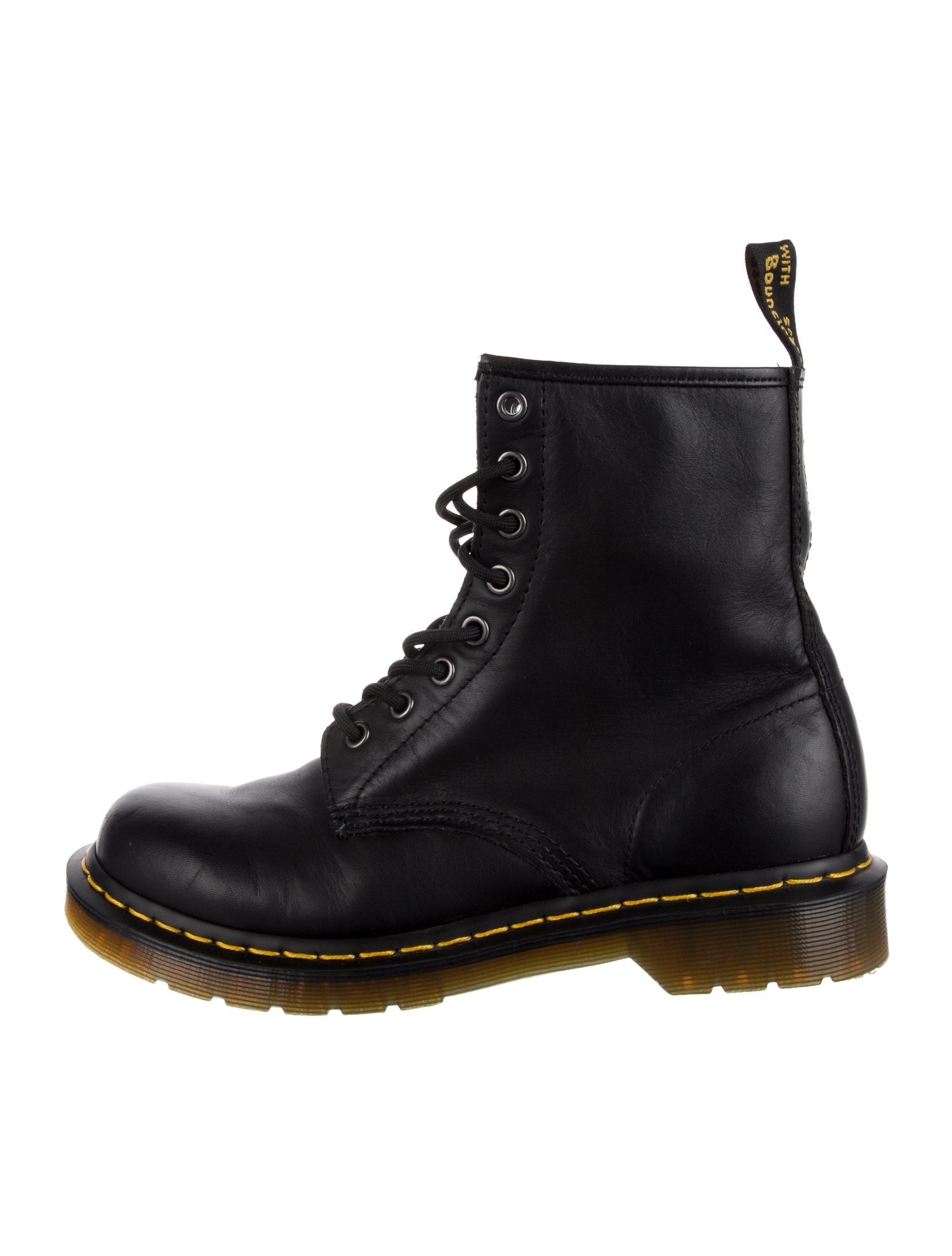 Dr. Martens Leather Combat Boots