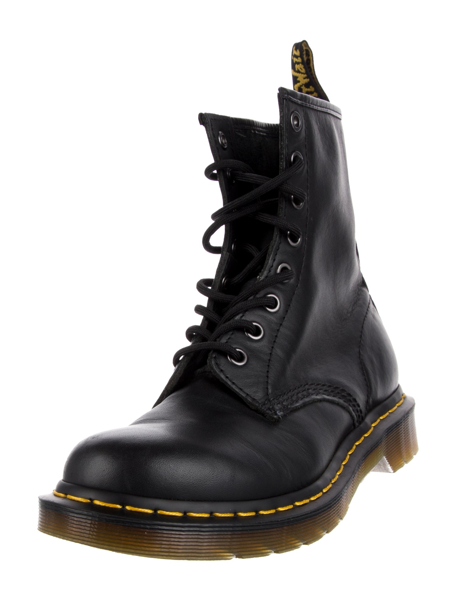 Dr. Martens Leather Combat Boots