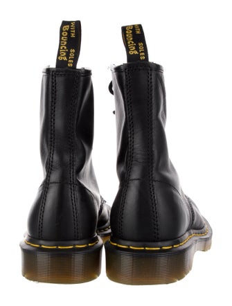 Dr. Martens Leather Combat Boots