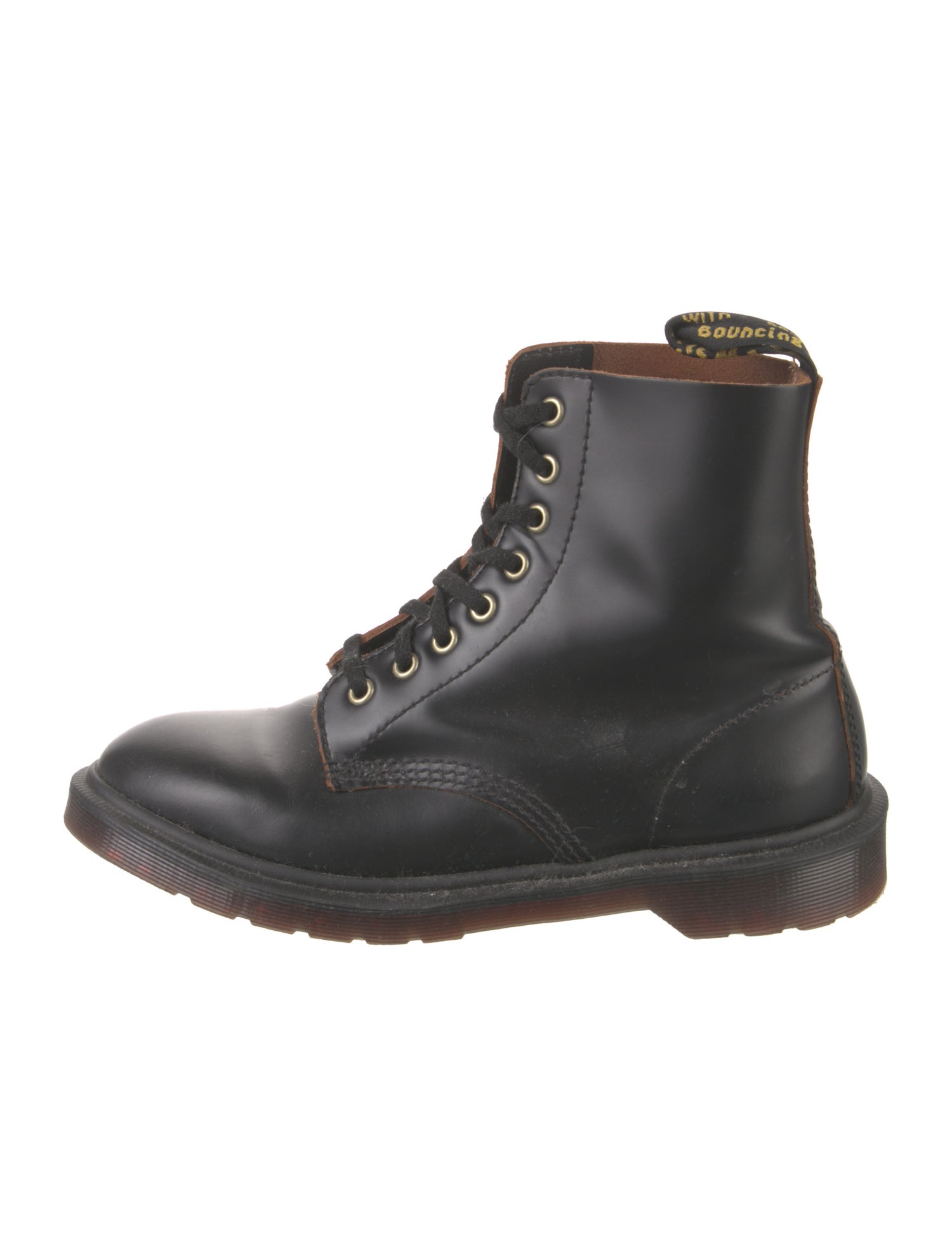 Dr. Martens Leather Combat Boots