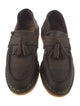Dr. Martens Leather Tassel Accents Loafers