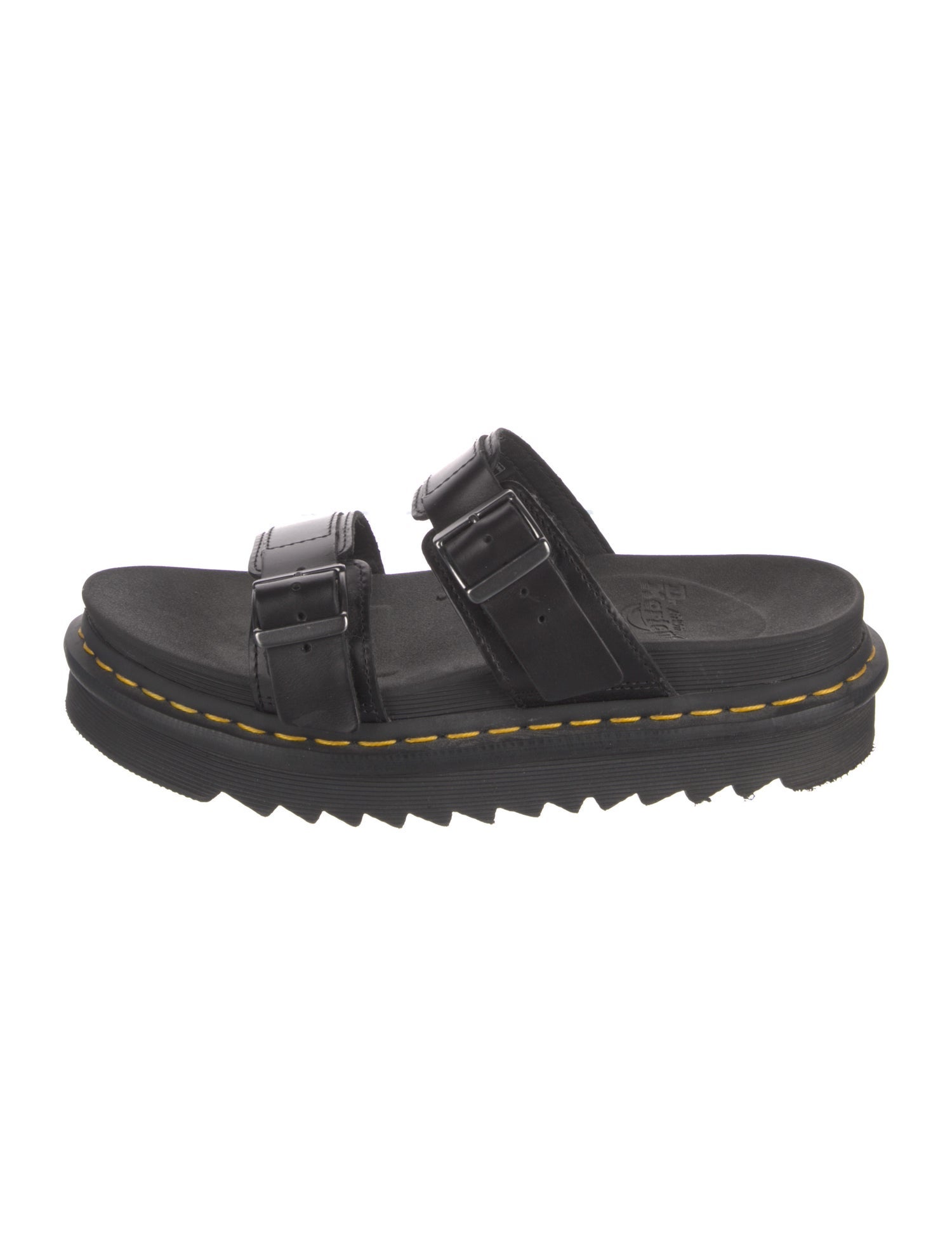 Dr. Martens Leather Slides