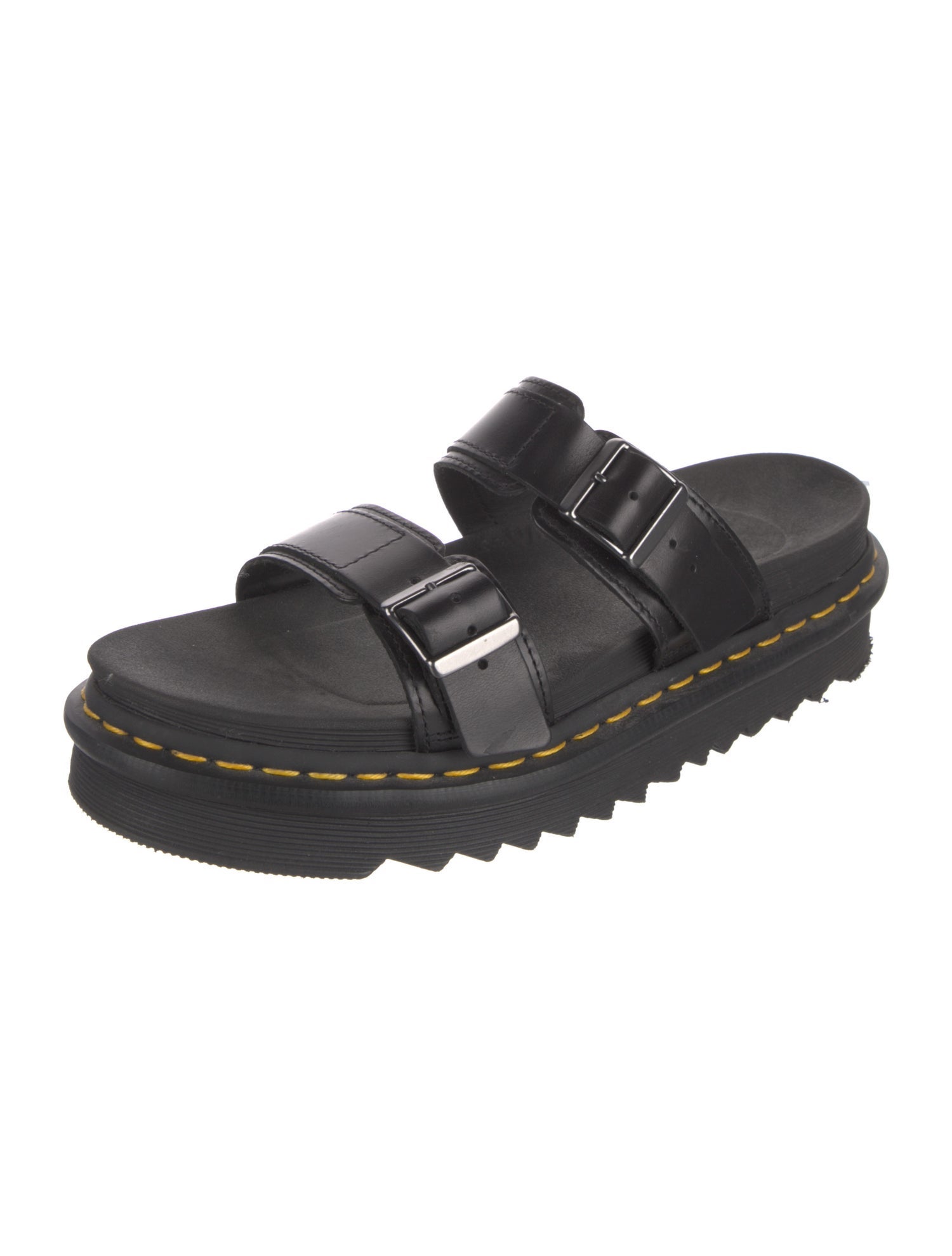 Dr. Martens Leather Slides