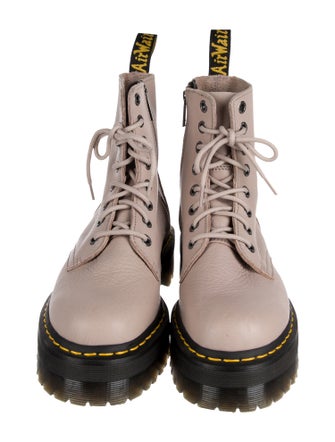 Dr. Martens Leather Combat Boots