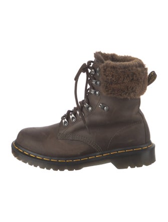 Dr. Martens Leather Combat Boots