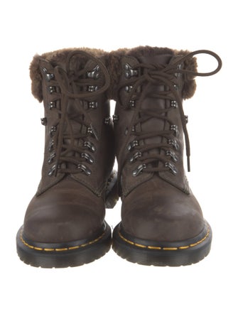 Dr. Martens Leather Combat Boots