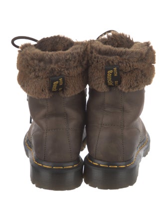 Dr. Martens Leather Combat Boots