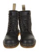 Dr. Martens Leather Combat Boots