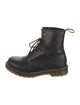 Dr. Martens Leather Combat Boots