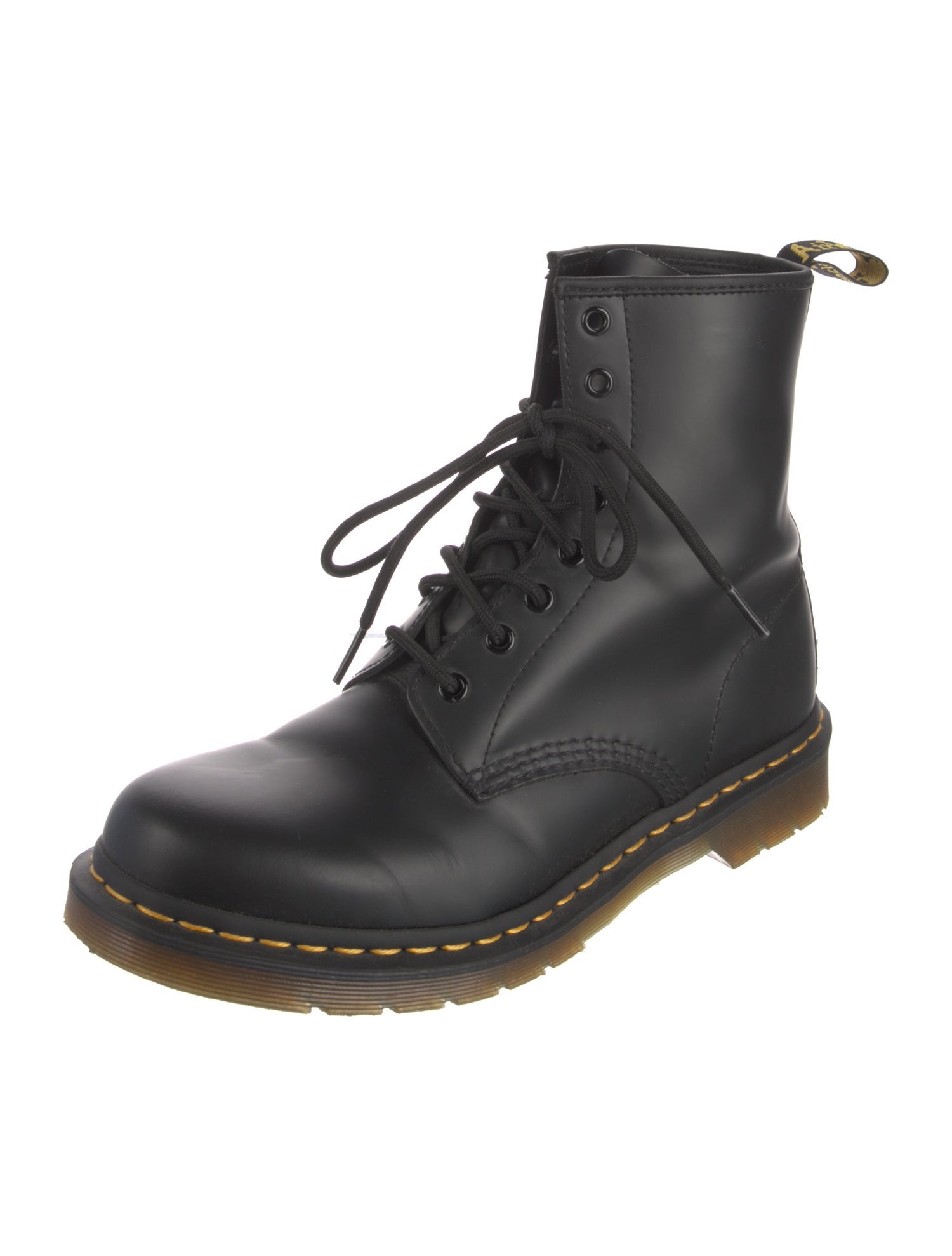Dr. Martens Leather Combat Boots