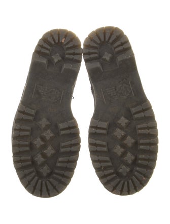 Dr. Martens Patent Leather Printed Combat Boots