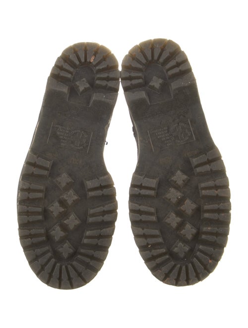 Dr. Martens Patent Leather Printed Combat Boots