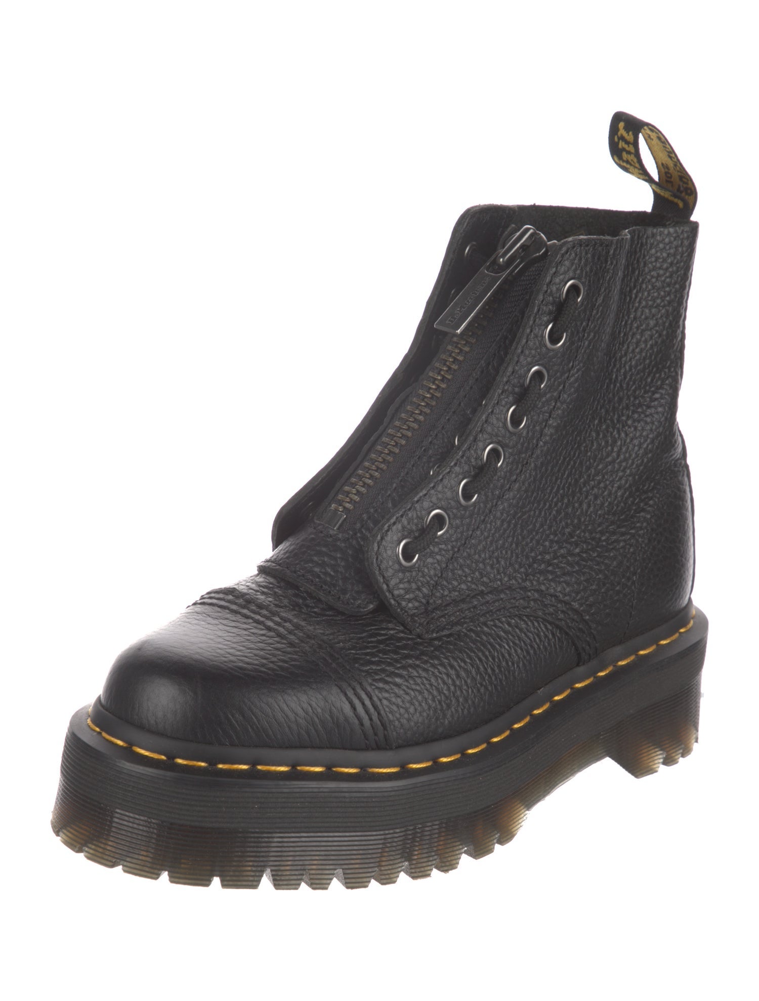 Dr. Martens Leather Combat Boots