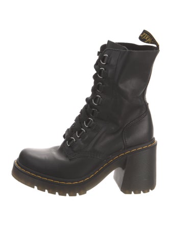 Dr. Martens Leather Combat Boots