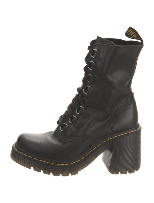Dr. Martens Leather Combat Boots