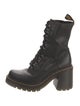 Dr. Martens Leather Combat Boots