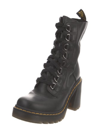 Dr. Martens Leather Combat Boots