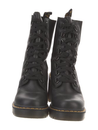 Dr. Martens Leather Combat Boots