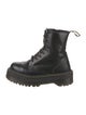 Dr. Martens Leather Combat Boots