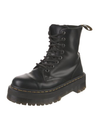 Dr. Martens Leather Combat Boots
