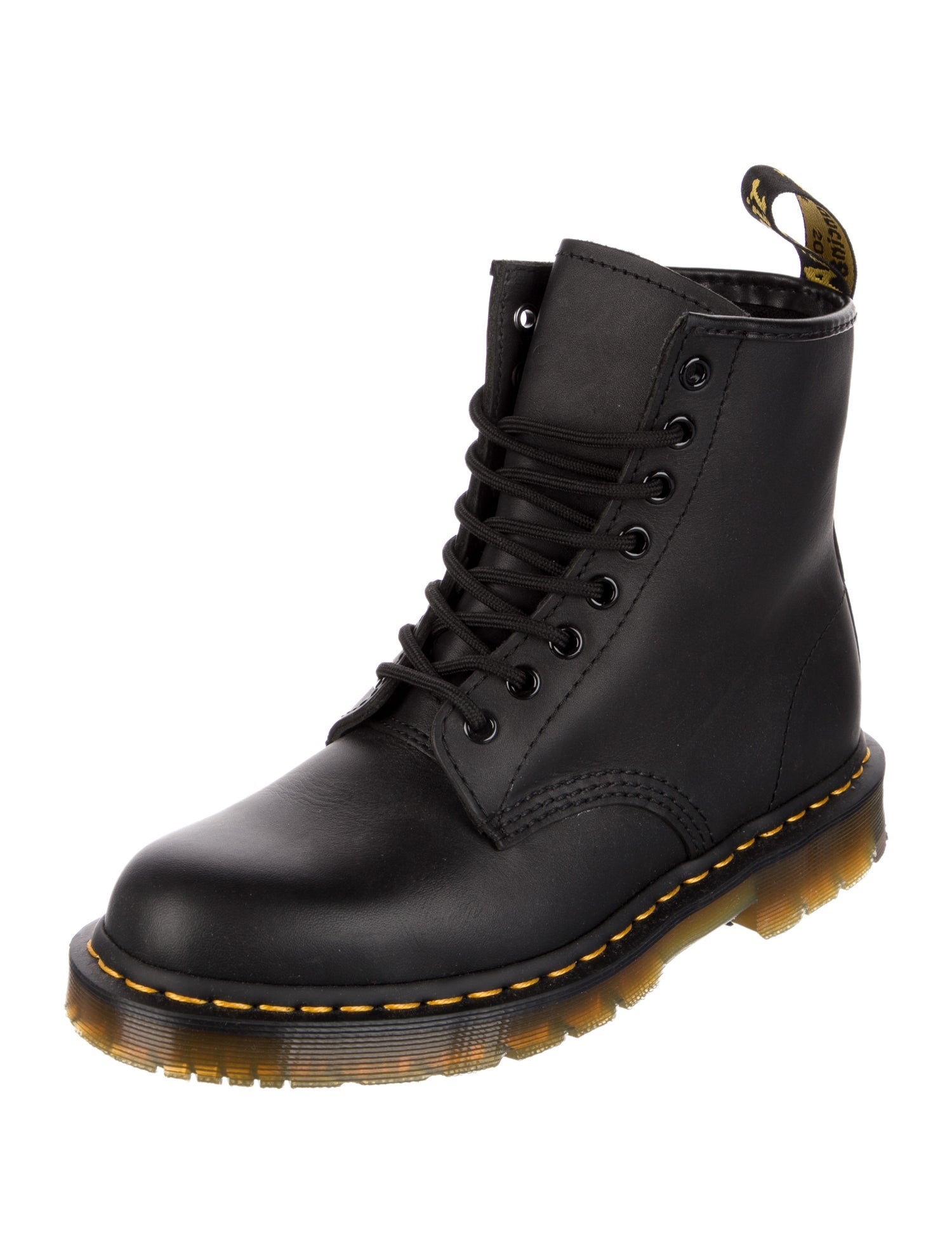 Dr. Martens Leather Combat Boots