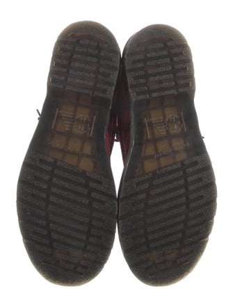 Dr. Martens Leather Tie-Dye Print Combat Boots