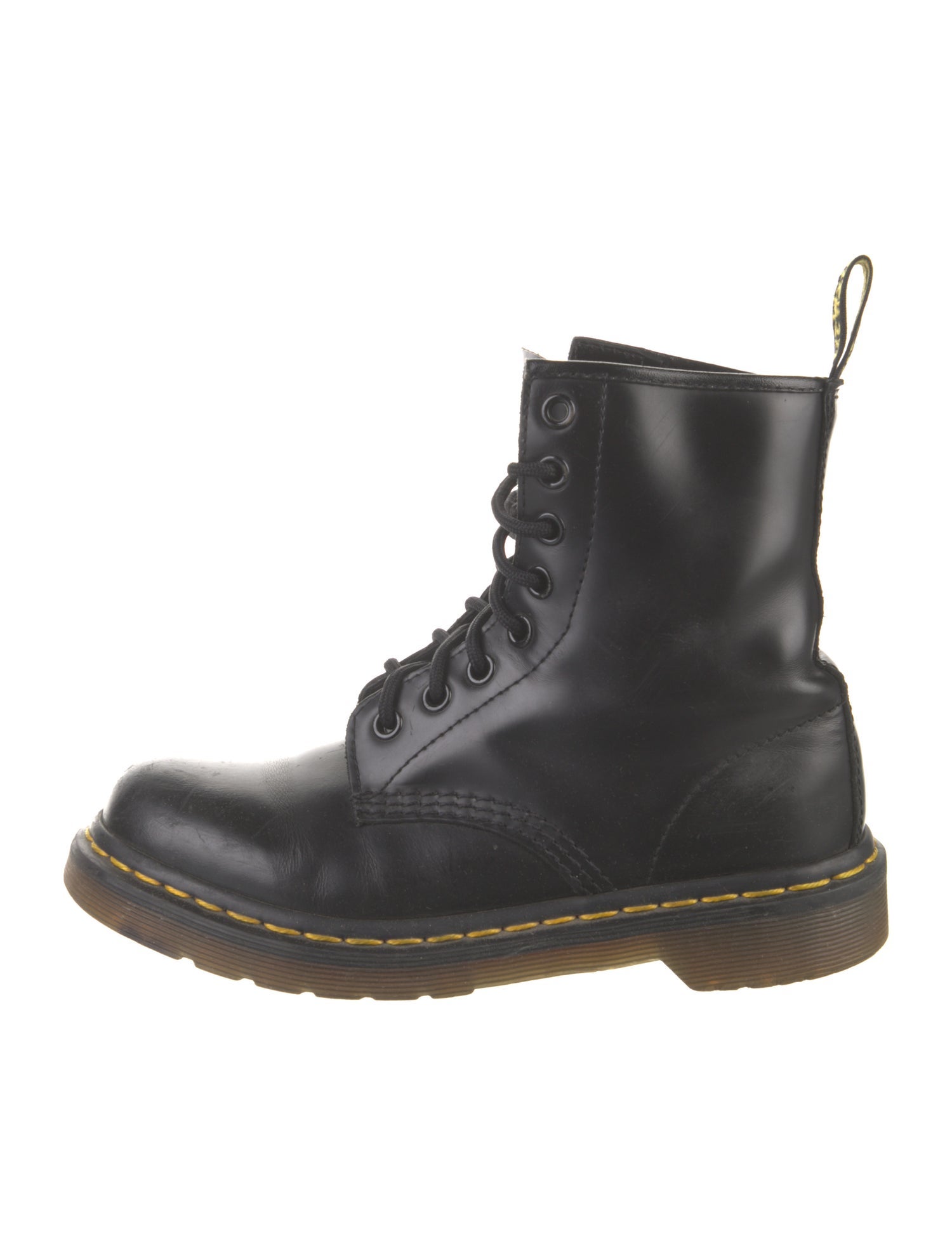 Dr. Martens Leather Combat Boots