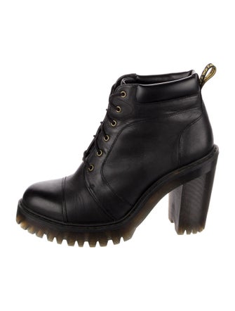 Dr. Martens Leather Combat Boots