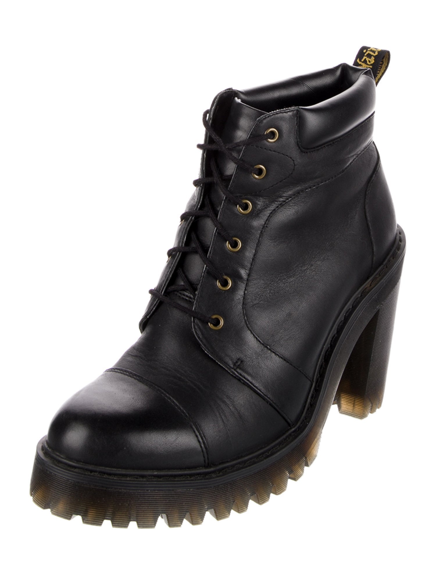 Dr. Martens Leather Combat Boots
