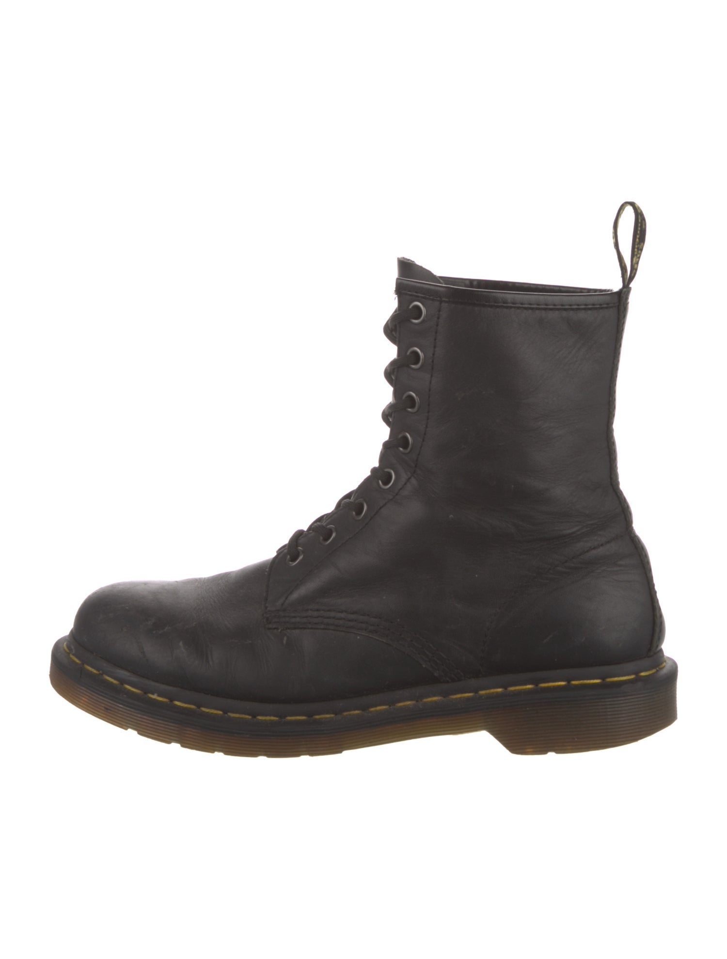 Dr. Martens Leather Combat Boots