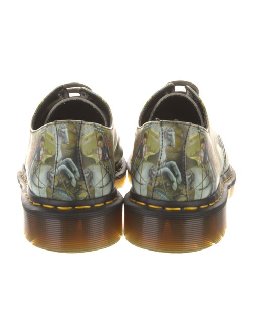 Dr. Martens Leather Printed Derby Shoes