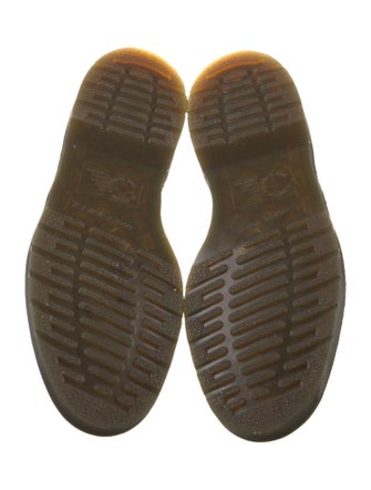 Dr. Martens Leather Printed Derby Shoes